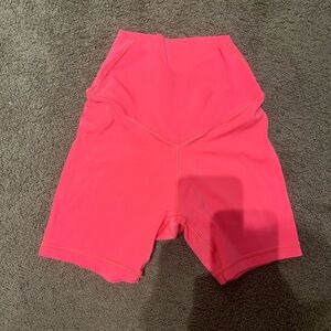 Aerie Vibrant Pink Bike Shorts